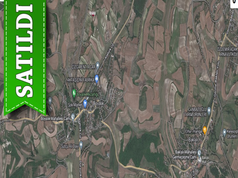 Arnavutköy Boyalıkta Satılık Arsa , 800 m2 Müstakil Caddeye Yakın