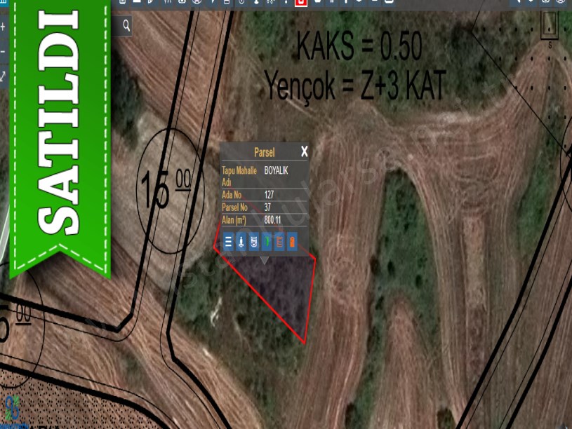 Arnavutköy Boyalıkta Satılık Arsa , 800 m2 Müstakil Caddeye Yakın