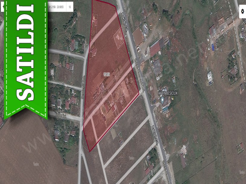 Arnavutköy Çilingirde Satılık Arsa , 500 M2 Cadde Cephe Çevrili 