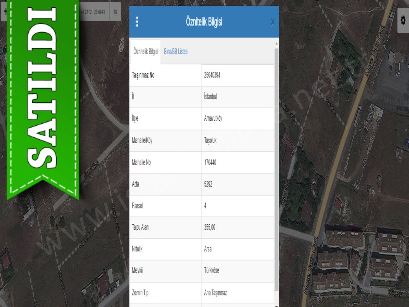 Arnavutköy Taşolukta Satılık Arsa , 118 M2  Caddeye Yakın Hisseli 