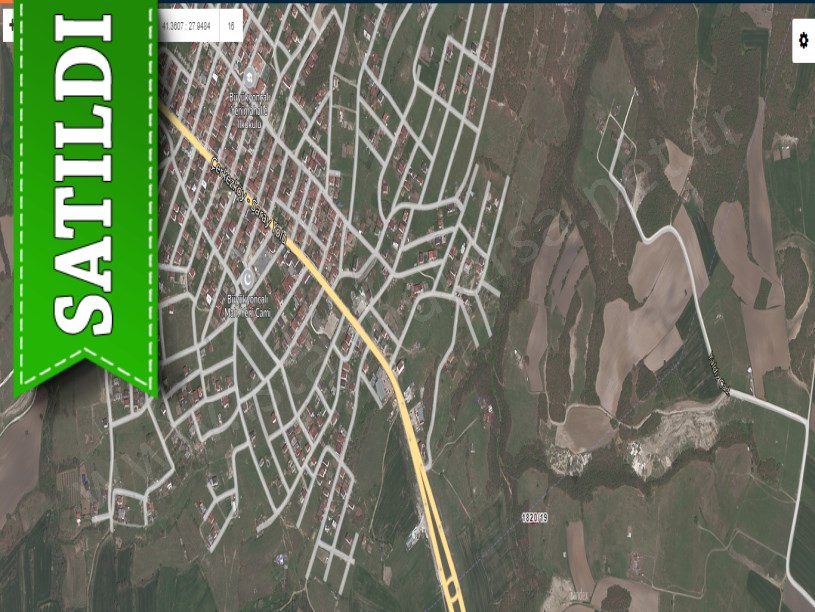 Tekirdağ  Kapaklıda Satılık Arsa , 231 m2 Müstakil Caddeye Yakın 