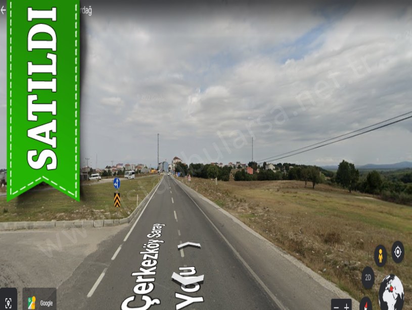 Tekirdağ  Kapaklıda Satılık Arsa , 231 m2 Müstakil Caddeye Yakın 