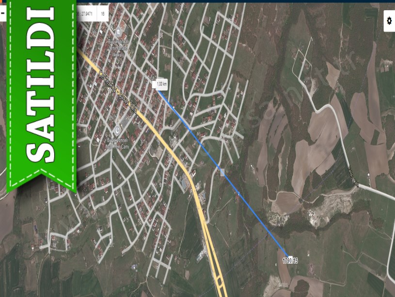 Tekirdağ  Kapaklıda Satılık Arsa , 251 M2 Yolu Var Evlerin Yakını