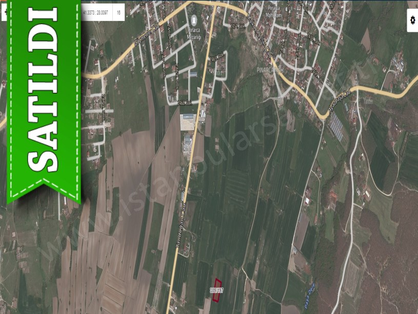 Tekirdağ  Kapaklı Pınarca Mah Satılık  Tarla , 2,060 m2 Müstakil Caddeye Yakın