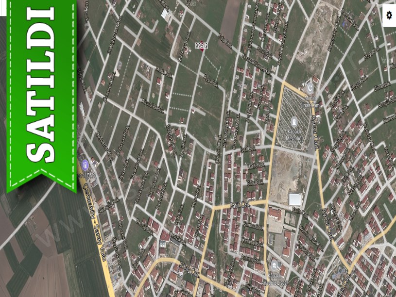 Tekirdağ  Kapaklıda Satılık Arsa , 320 M2 Ticari Konut İmarlı Müstakil