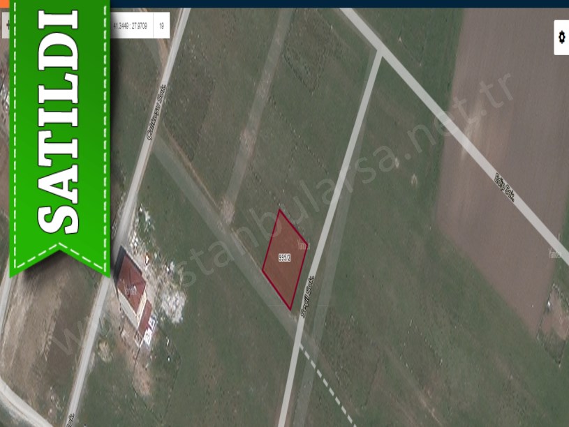 Tekirdağ  Kapaklıda Satılık Arsa , 320 M2 Ticari Konut İmarlı Müstakil