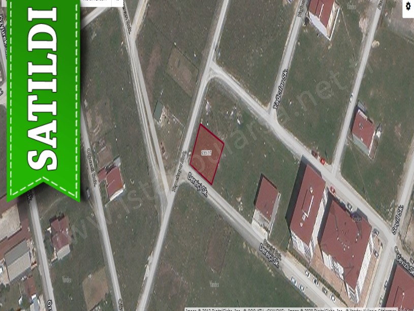 Tekirdağ  Kapaklıda Satılık Arsa , 324 M2 KöşeBaşı Müstakil Caddeye Yakın