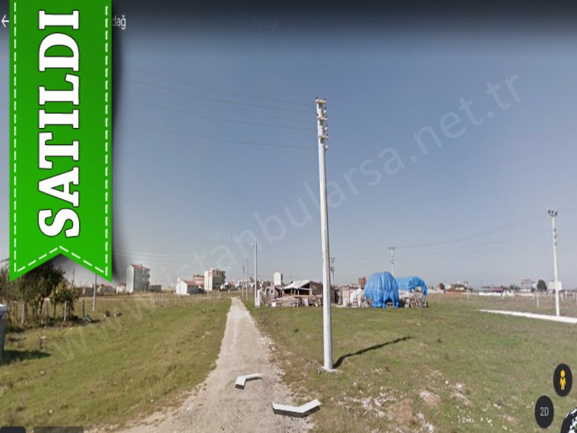 Tekirdağ  Kapaklıda Satılık Arsa , 324 M2 KöşeBaşı Müstakil Caddeye Yakın