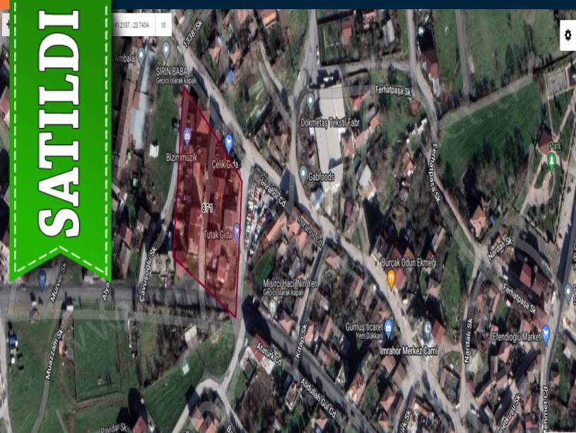 Arnavutköy İmrahorda Satılık Arsa , 256 M2 Cadde Cephe Merkezde