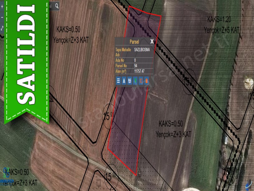 Arnavutköy Sazlıbosnada Satılık Arsa , 334 m2 Yolu Var Evlerin Yakını