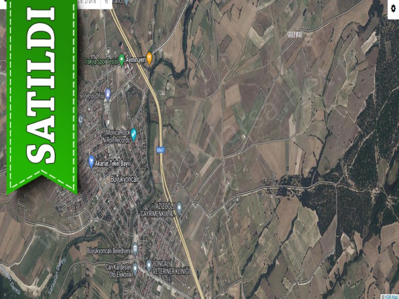 Tekirdağ Saray Büyükyoncalıda Satılık Arsa , 336 m2 Caddeye Cephe İmarlı