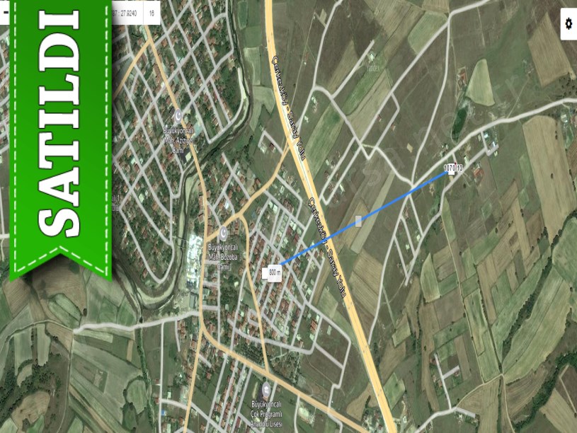Tekirdağ Saray Büyükyoncalıda Satılık Arsa , 264 M2 Evlerin Yakını İmarlı