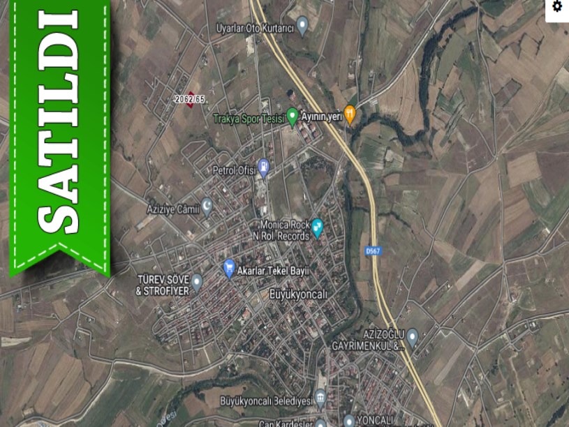 Tekirdağ Saray Büyükyoncalıda Satılık Tarla , 1,692 m2 İmariçi Müstakil