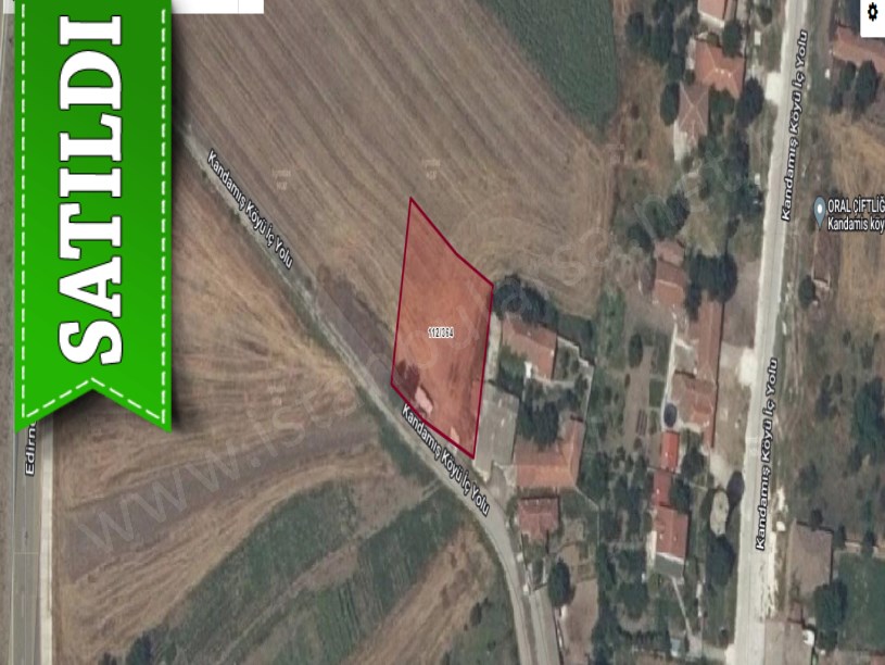 Tekirdağ Hayrabolu Kandamış Satılık Arsa , 1000 M2 Evlerin Yanı İmarlı Müstakil
