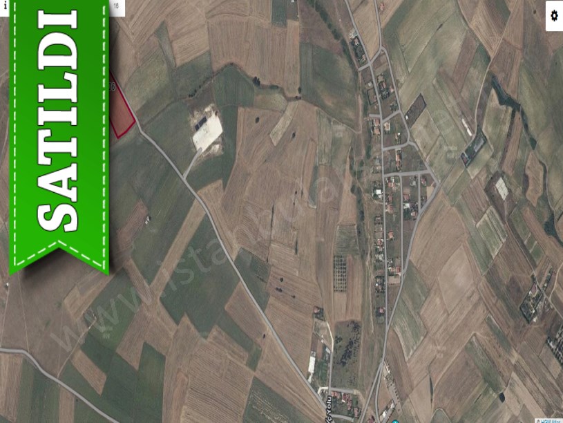 Tekirdağ Ergene Yulaflı Satılık Tarla , 18,800 m2 Asfalt Yola Cephe Müstakil