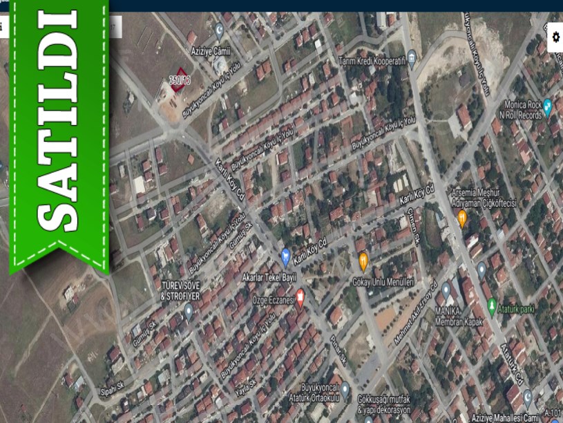 Tekirdağ Saray Büyükyoncalı Satılık Müstakil Ev , 453 M2 Merkezde Müstakil Tek Katlı
