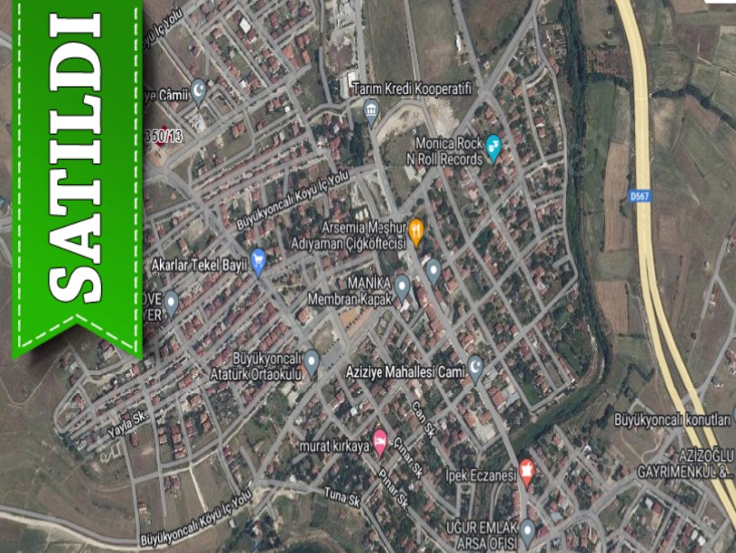 Tekirdağ Saray Büyükyoncalı Satılık Müstakil Ev , 453 M2 Merkezde Müstakil Tek Katlı