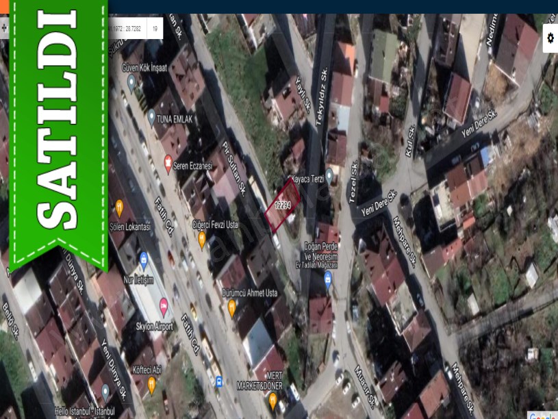  Arnavutköy NeneHatun Mah. Satılık Arsa , 146 M2 Caddeye Yakın İmarlı 