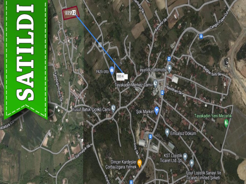 Arnavutköy Tayakadında Satılık Arsa , 173 m2 Merkezde Evlerin Yakını 