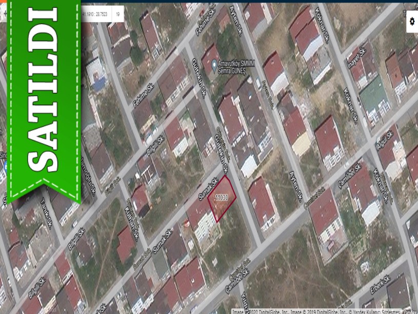 Arnavutköy Anadolu Mah, Satılık Arsa , 199 m2 Köşe Başı Müstakil 
