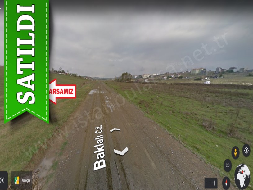 Arnavutköy Haraççı,da Satılık Arsa , 130 M2 Cadde Cephe Hisseli 