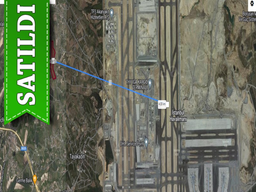 Arnavutköy Tayakadında Satılık Arsa , 1,217 M2 Hisseli 