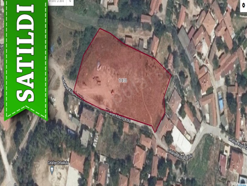 Kırklareli Lüleburgaz Celaliye Köyünde Satılık Arsa , 300 m2 Çaplı Merkezde Hisseli 