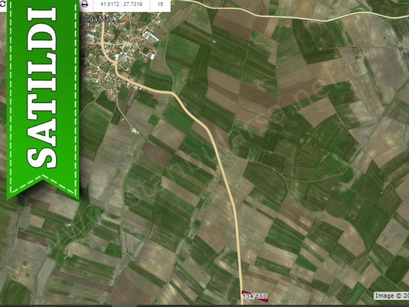 Kırklareli Vize Hasbuğa Köyünde  Satılık Tarla , 2,258 M2 Cadde Cephe Müstakil