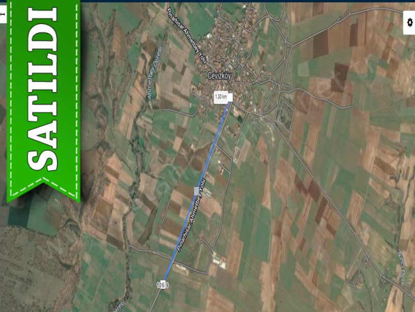 Kırklareli Pınarhisar Sütlüce,de Satılık Tarla , 904 M2 Cadde Cephe Müstakil