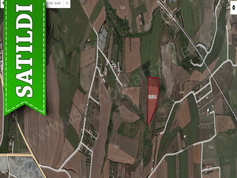 Çatalca Gökçealide Satılık Arsa , 5,275 M2 Çevrili Hisseli 