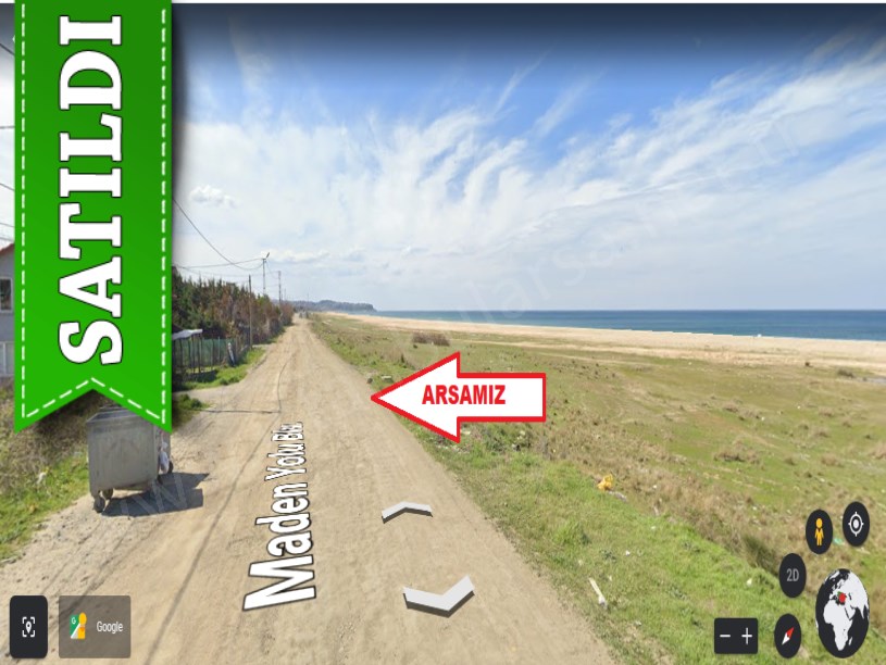 Arnavutköy Yeniköyde Satılık Arsa , 1,054 M2 Deniz Manzaralı Hisseli 
