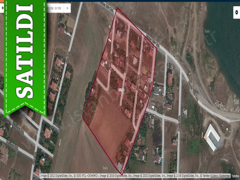 Arnavutköy Yeniköyde Satılık Arsa , 1,054 M2 Deniz Manzaralı Hisseli 