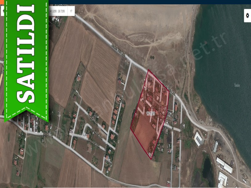 Arnavutköy Yeniköyde Satılık Arsa , 1,054 M2 Deniz Manzaralı Hisseli 