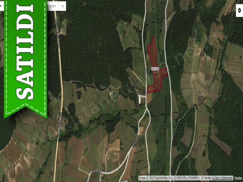 Çatalca Çiftlikköyde Satılık Arsa , 2,761 m2 Çevrili Yolu Var 