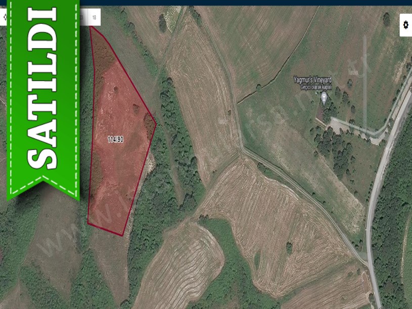 Çatalca Celepköyde Satılık Arsa , 776 M2 Tepe Konumda Çaplı 