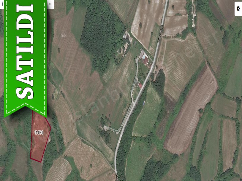 Çatalca Celepköyde Satılık Arsa , 776 M2 Tepe Konumda Çaplı 