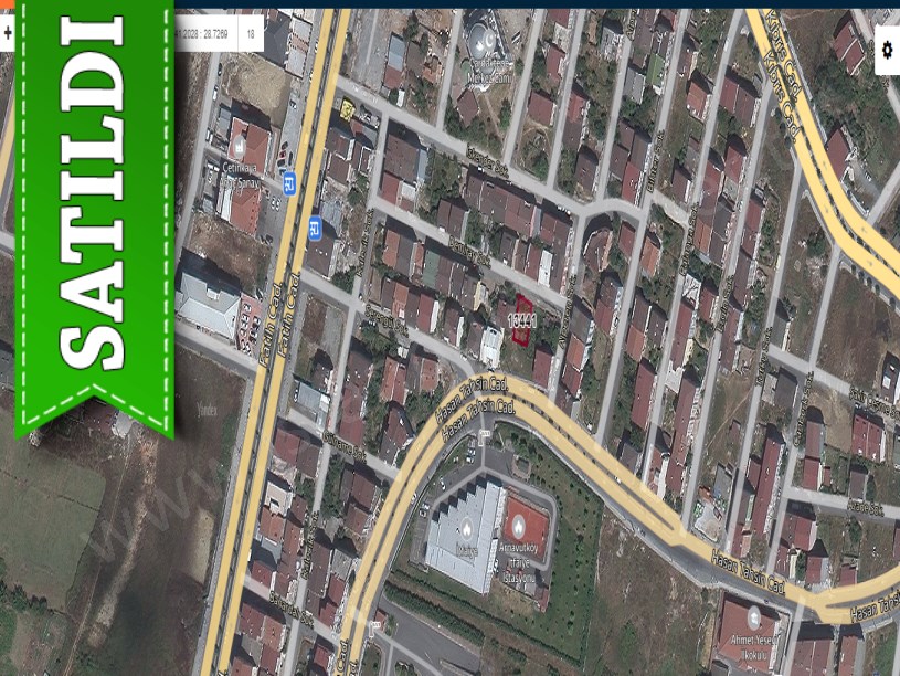  Arnavutköy NeneHatun Mah. Satılık Arsa , 136 m2 Müstakil İmarlı Caddeye Yakın 