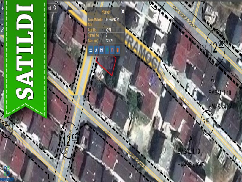 Arnavutköy Boğazköyde Satılık Arsa , 126 M2 Müstakil Konut imarlı