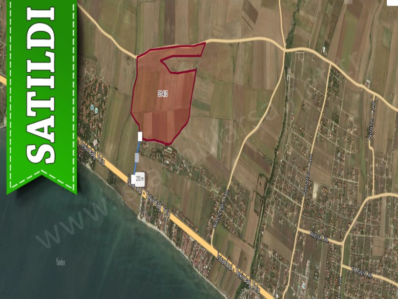 Tekirdağ Marmaraereğli Çeşmeli Mah Satılık Arsa , 148 m2 Denize Yakın 