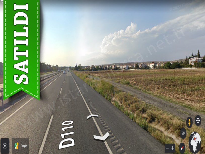 Tekirdağ Marmaraereğli Çeşmeli Mah Satılık Arsa , 400 M2 Otobana Cephe