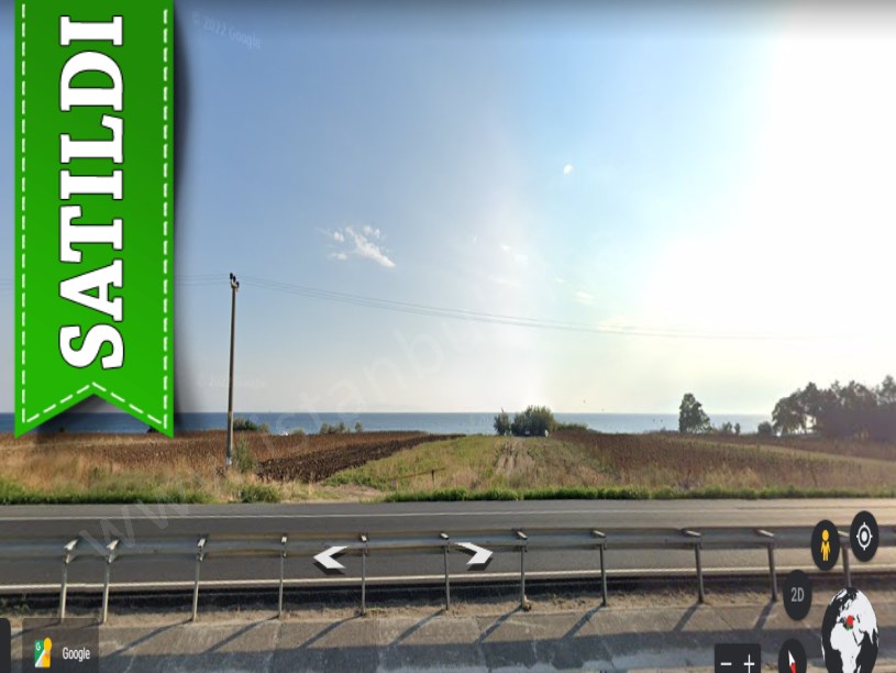 Tekirdağ Marmaraereğli Çeşmeli Mah Satılık Arsa , 400 M2 Otobana Cephe