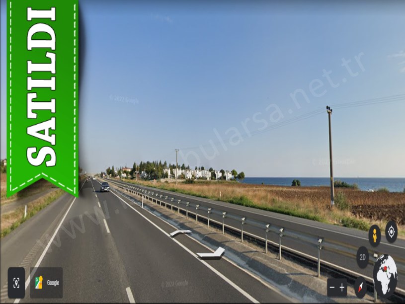 Tekirdağ Marmaraereğli Çeşmeli Mah Satılık Arsa , 400 M2 Otobana Cephe