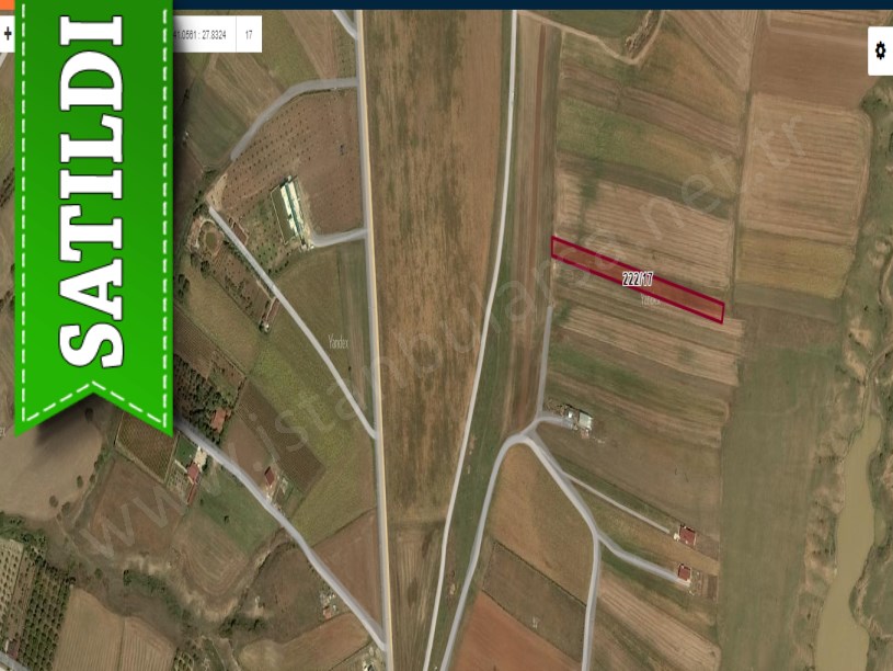Tekirdağ Marmaraereğli Çeşmeli Mah Satılık Arsa , 764 M2 Yolu Var 
