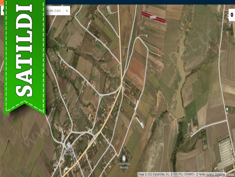 Tekirdağ Marmaraereğli Çeşmeli Mah Satılık Arsa , 764 M2 Yolu Var 