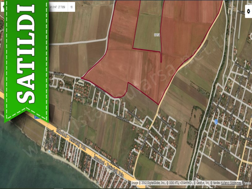 Tekirdağ Marmaraereğli Çeşmeli Mah Satılık Arsa , 515 M2 Denize Yakın 