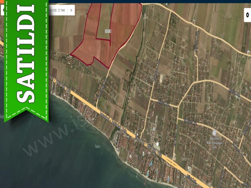 Tekirdağ Marmaraereğli Çeşmeli Mah Satılık Arsa , 515 M2 Denize Yakın 