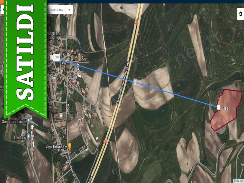 Çatalca Nakkaşta  Satılık  Arsa , 500 M2 Yolu Var