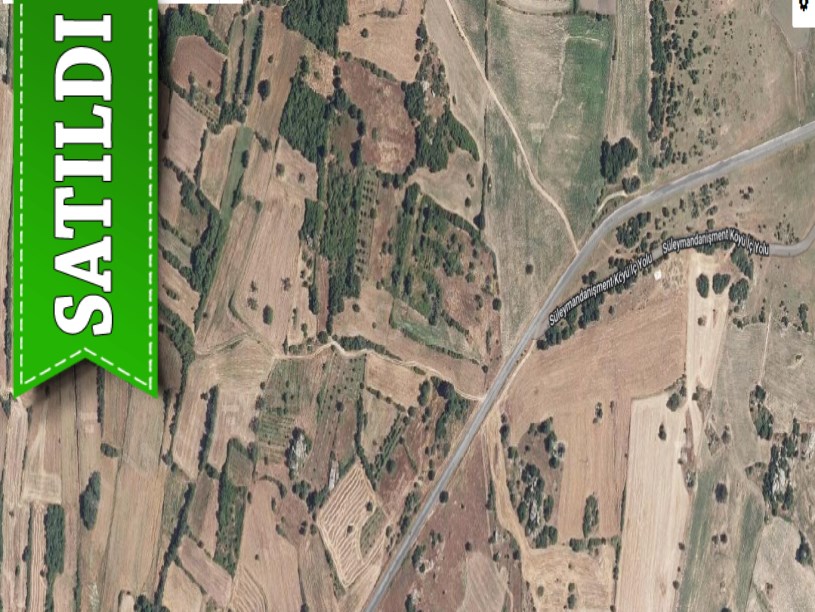 Edirne Lalapaşa Süleymandanişmentte Satılık Tarla , 1,326 m2 Müstakil 