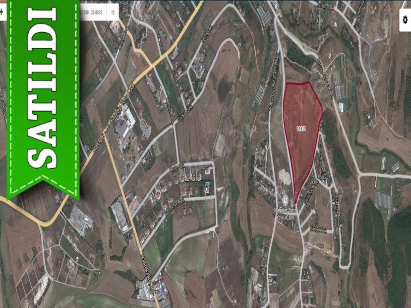 Arnavutköy Hacımaşlıda Satılık Arsa , 200 M2 Cadde Yakını Tepe Konumda