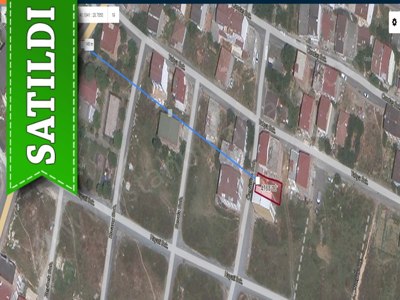 Arnavutköy Boğazköyde Satılık Arsa ,171 M2 3Kat İmarlı Merkezde 